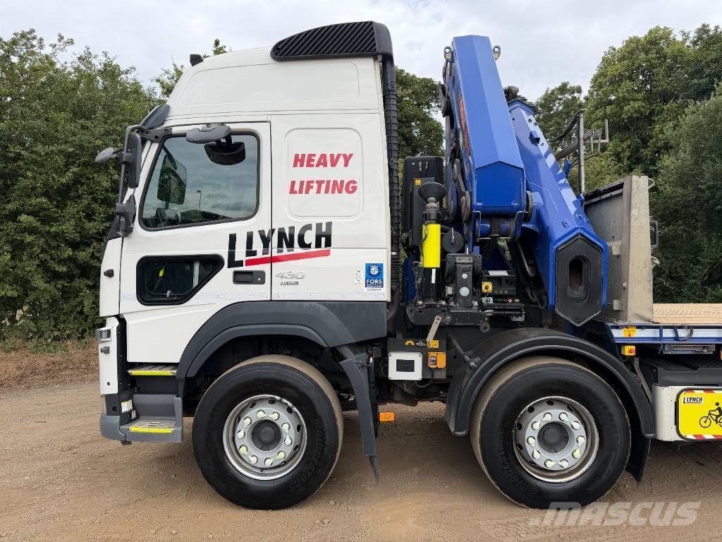 Volvo FM 430 Cheese Wedge Hiab Sleeper Cab Camiones grúa