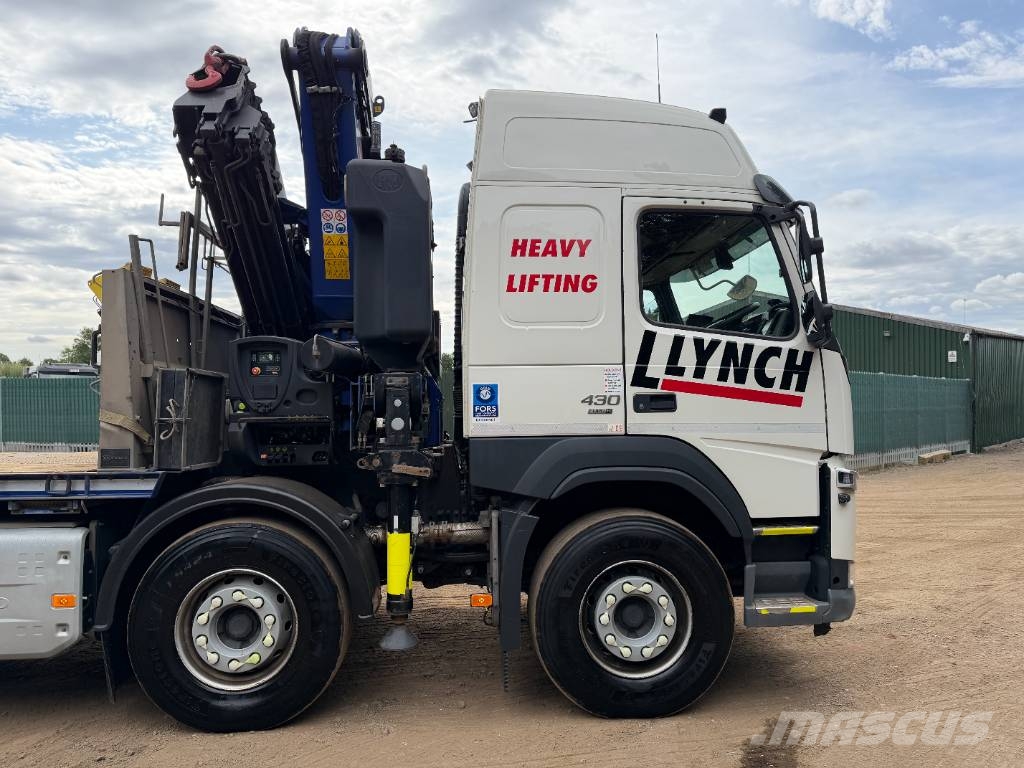 Volvo FM 430 Cheese Wedge Hiab Sleeper Cab Camiones grúa
