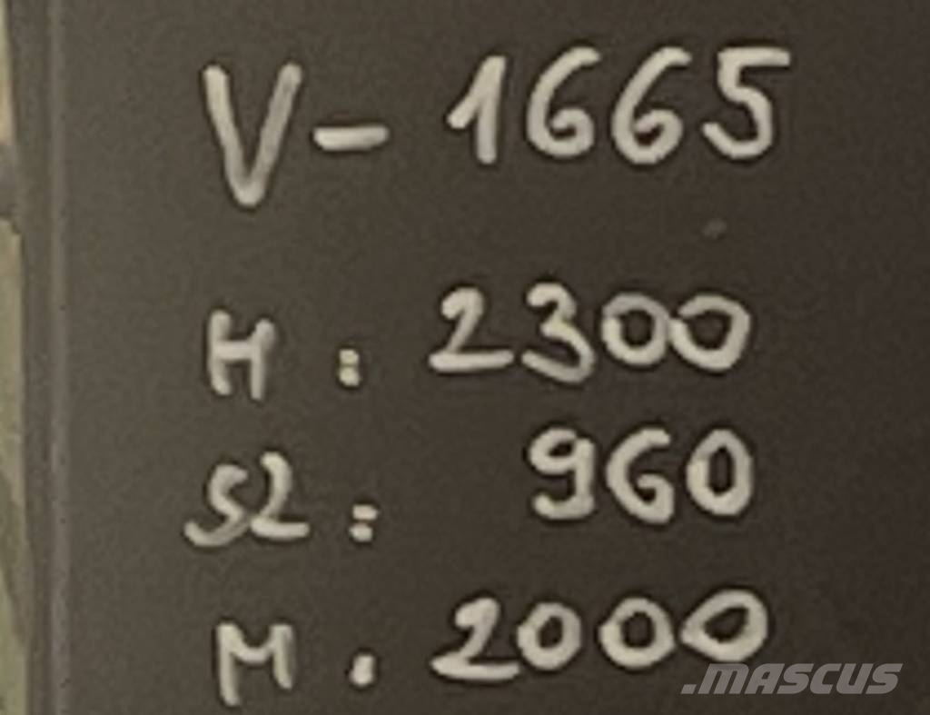 SIMONA MB800 V-1665 EO Вертикальні щоглові підйомники