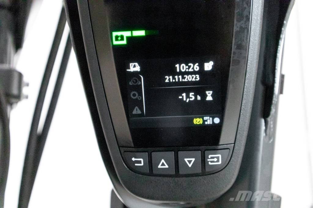 Linde E16-02, fabriksny 1,6 tons motviktstruck Elektrikli forkliftler