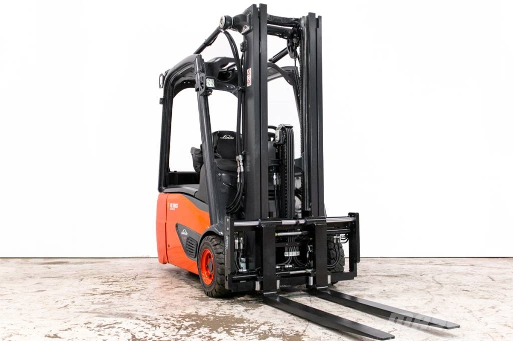 Linde E16-02, fabriksny 1,6 tons motviktstruck Elektrikli forkliftler