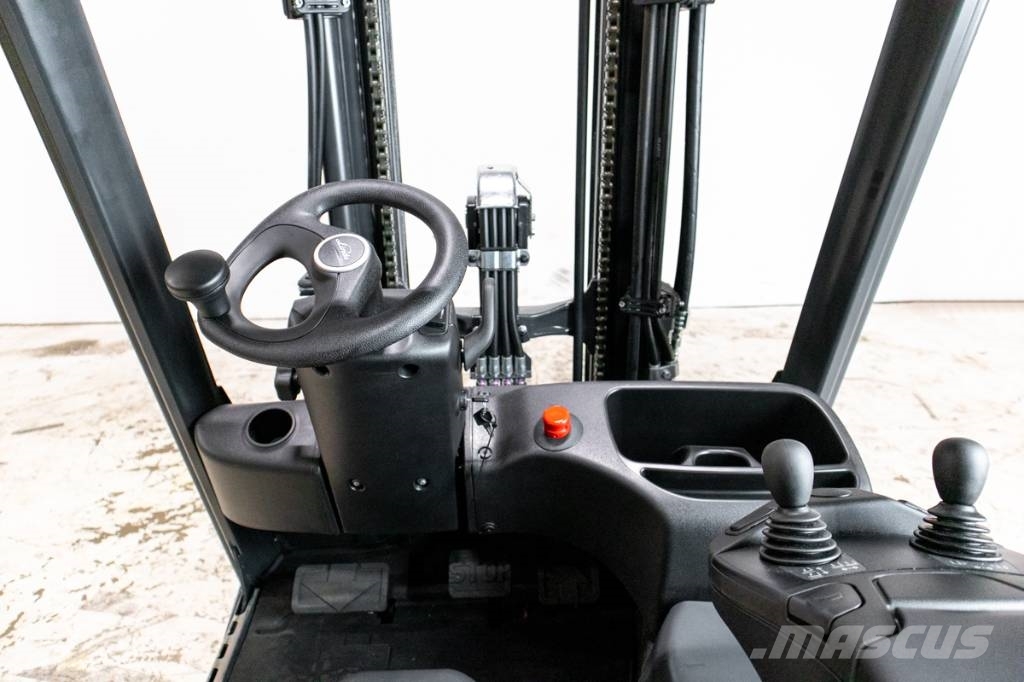 Linde E16-02, fabriksny 1,6 tons motviktstruck Elektrikli forkliftler