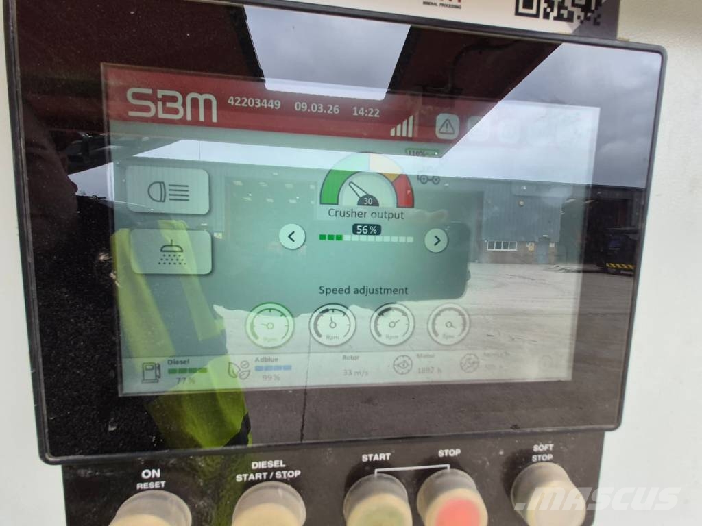 SBM Remax 600 Pulverisierer