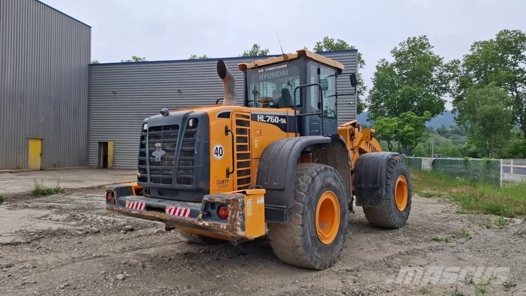Hyundai HL 760-9 A Cargadoras sobre ruedas