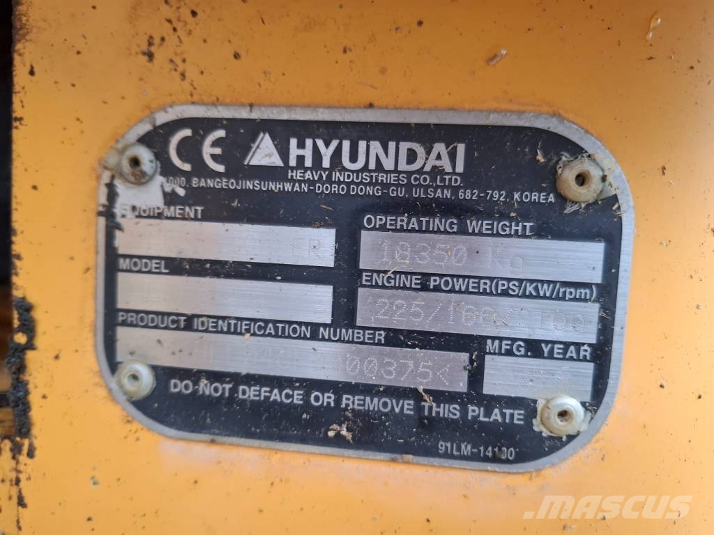 Hyundai HL 760-9 A Cargadoras sobre ruedas