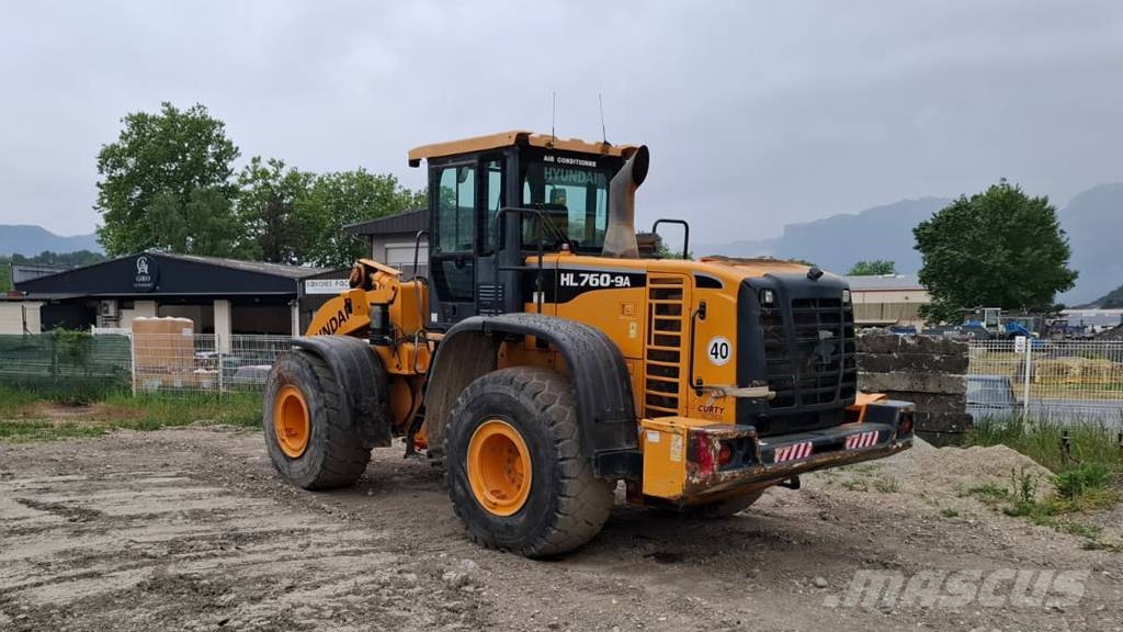 Hyundai HL 760-9 A Cargadoras sobre ruedas