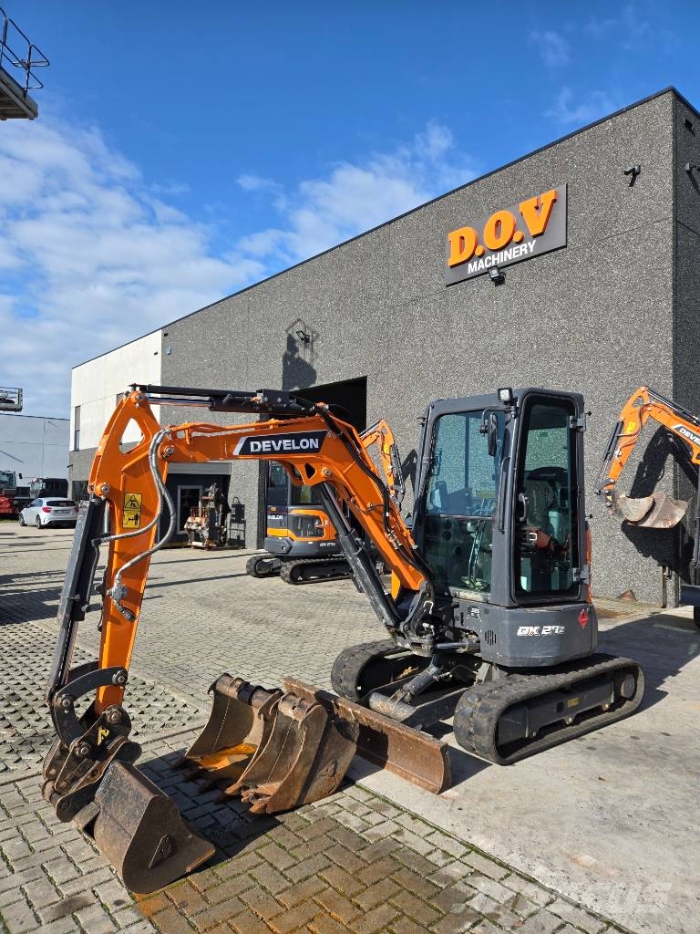 Develon / Doosan DX 27 Z-7 Mini pelle < 7t