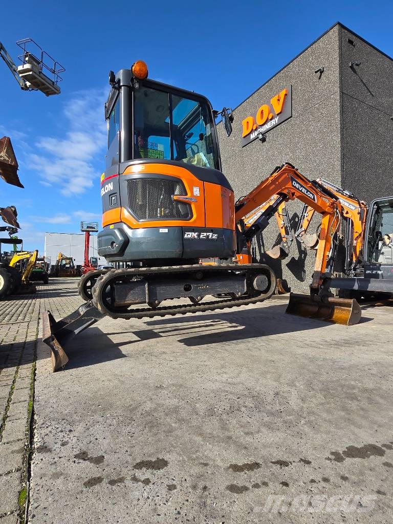 Develon / Doosan DX 27 Z-7 Mini pelle < 7t
