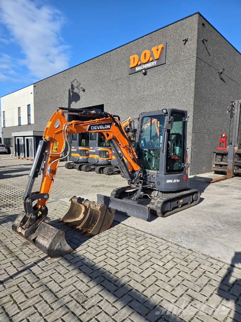 Develon / Doosan DX 27 Z-7 Mini pelle < 7t