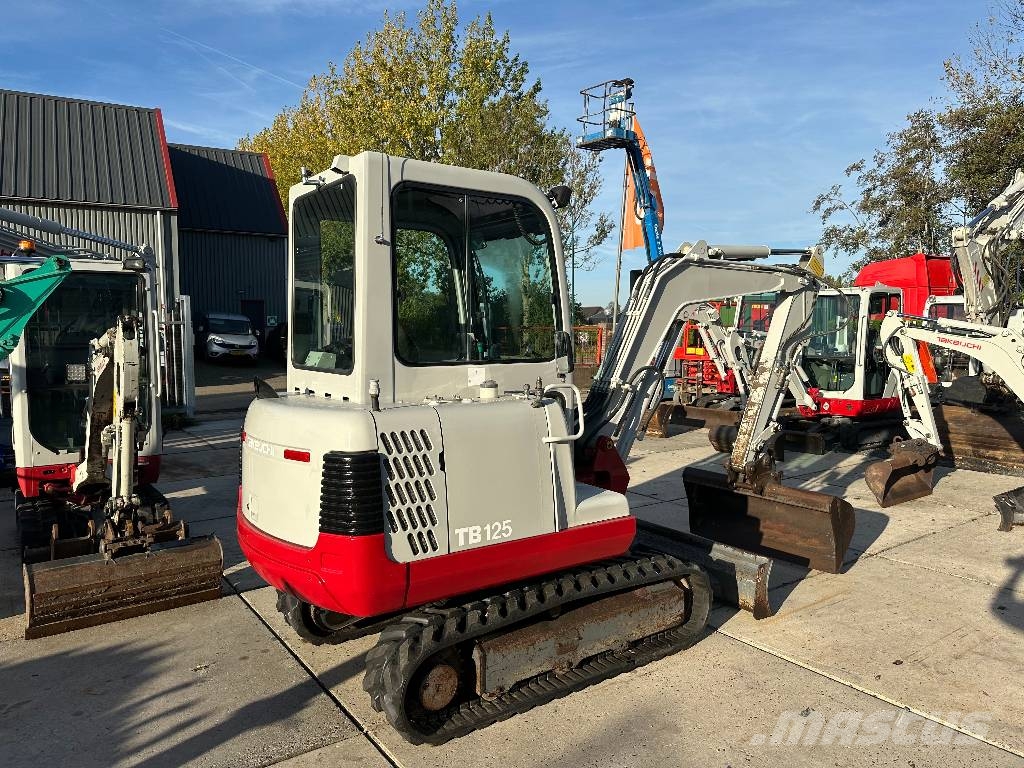 Takeuchi TB125 Minigraafmachines < 7t