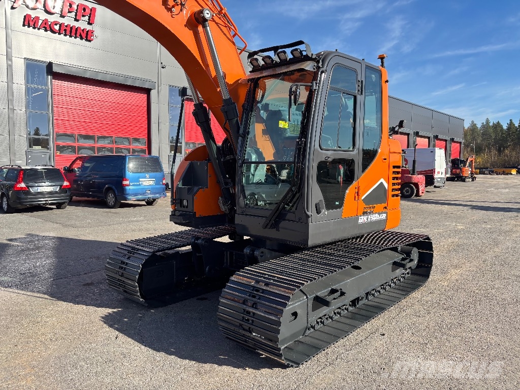 Doosan DX 140 LCR-7 / Pyörittäjä, Rasvari, StageV Paletli ekskavatörler
