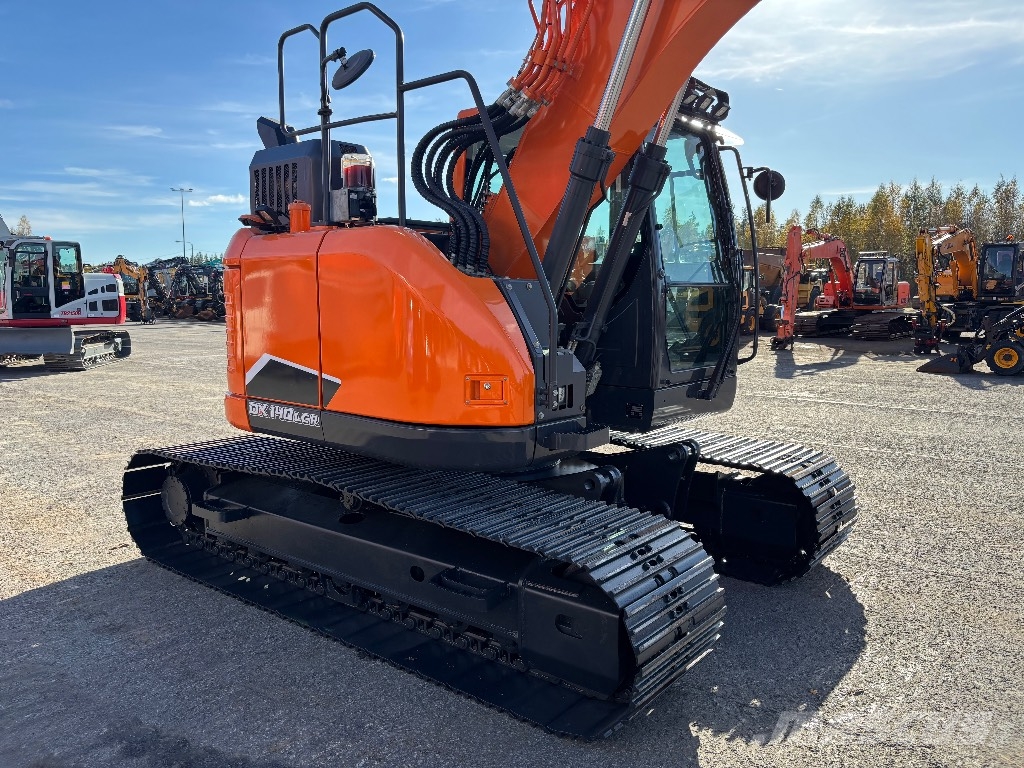 Doosan DX 140 LCR-7 / Pyörittäjä, Rasvari, StageV Paletli ekskavatörler