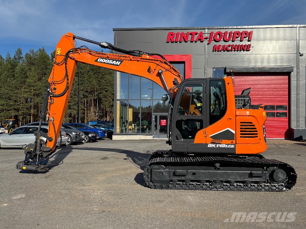Doosan DX 140 LCR-7 / Pyörittäjä, Rasvari, StageV Paletli ekskavatörler