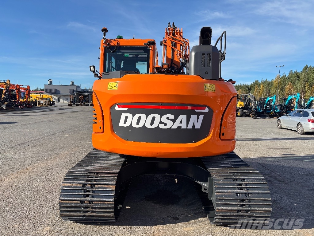 Doosan DX 140 LCR / Pyörittäjä, Rasvari Bandgrävare