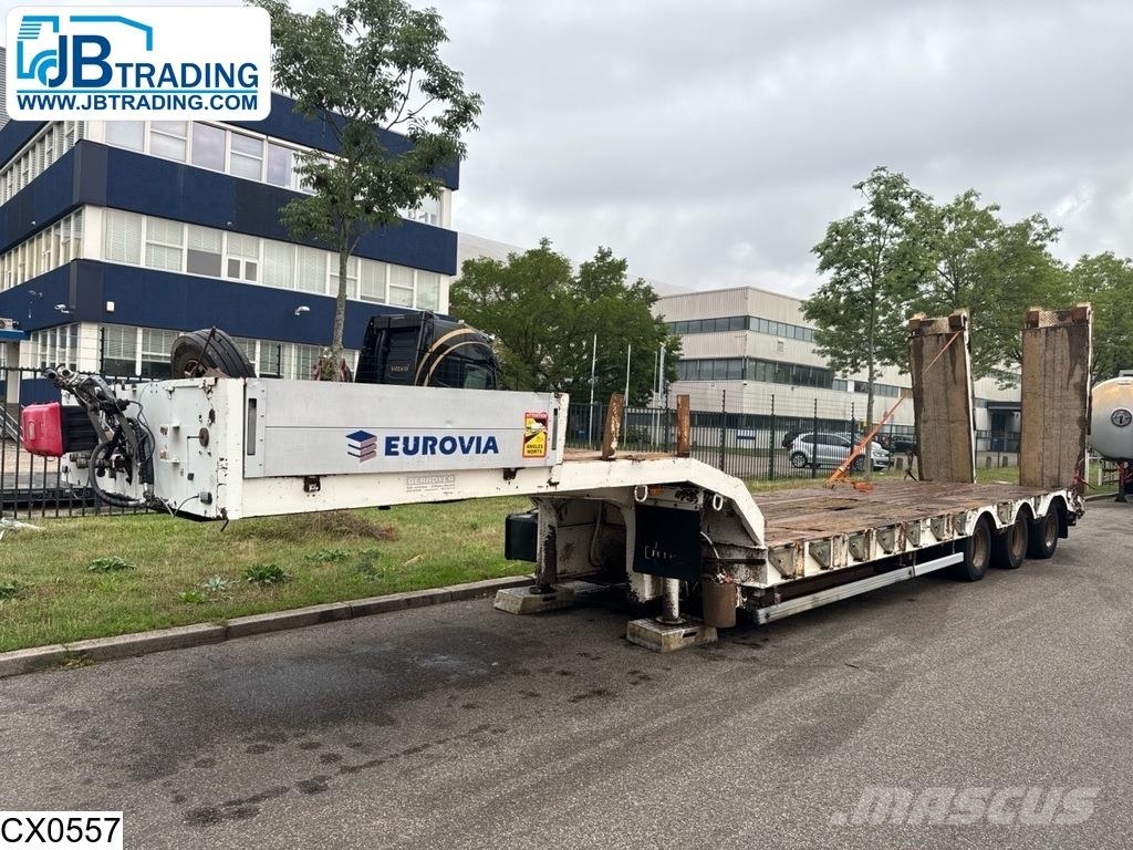 Kaiser Lowbed 57.000 KG نصف مقطورة مسطحة منخفضة