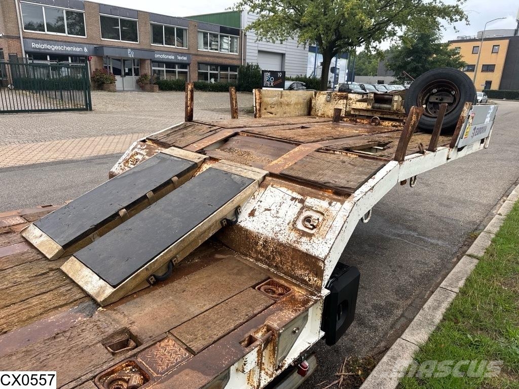 Kaiser Lowbed 57.000 KG نصف مقطورة مسطحة منخفضة