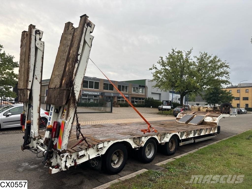 Kaiser Lowbed 57.000 KG نصف مقطورة مسطحة منخفضة