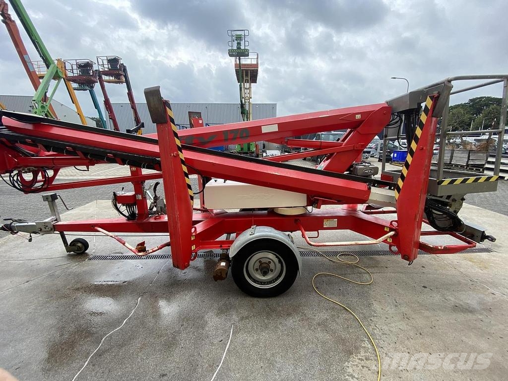 Niftylift 170 HDACT, Aanhanger hoogwerker, 17 meter Ostali kranovi i platforme