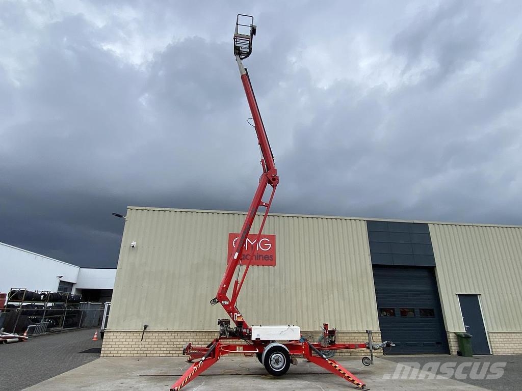 Niftylift 170 HDACT, Aanhanger hoogwerker, 17 meter Ostali kranovi i platforme