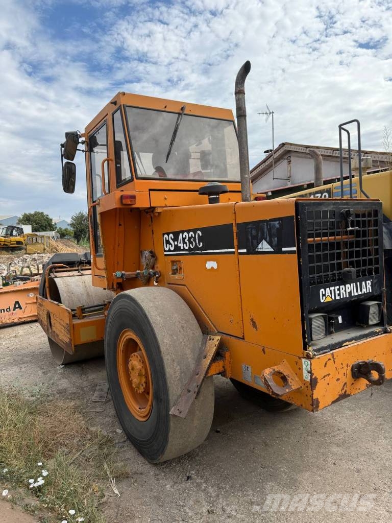 CAT CS 433 C Rodillos de un solo tambor