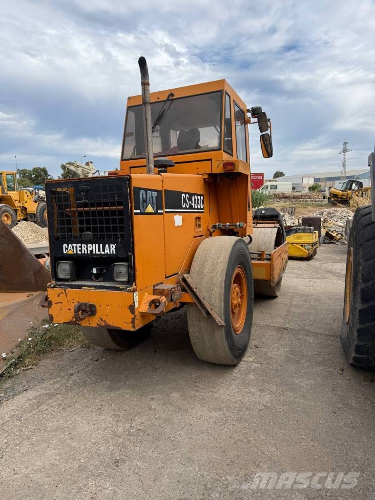 CAT CS 433 C Rodillos de un solo tambor
