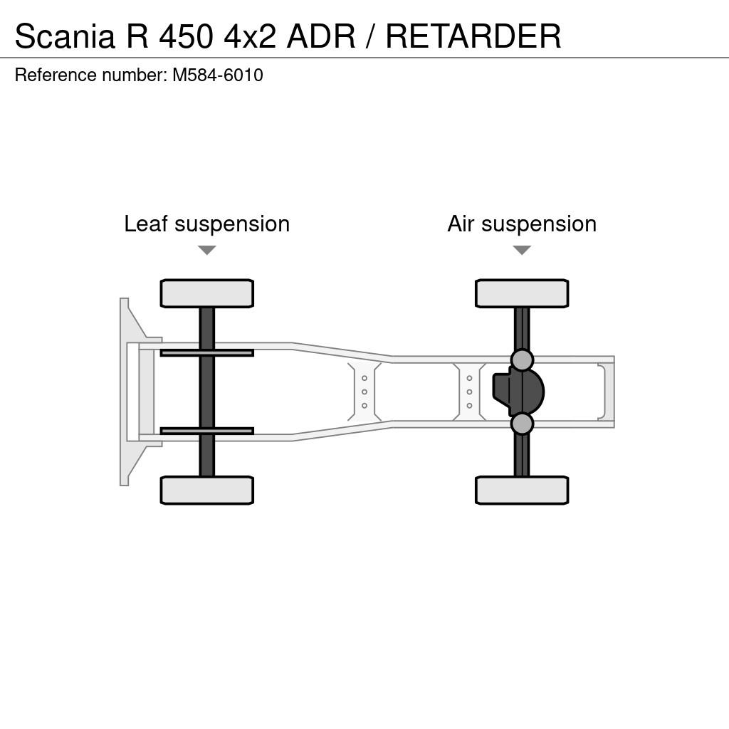 Scania R 450 4x2 ADR / RETARDER Prime Movers
