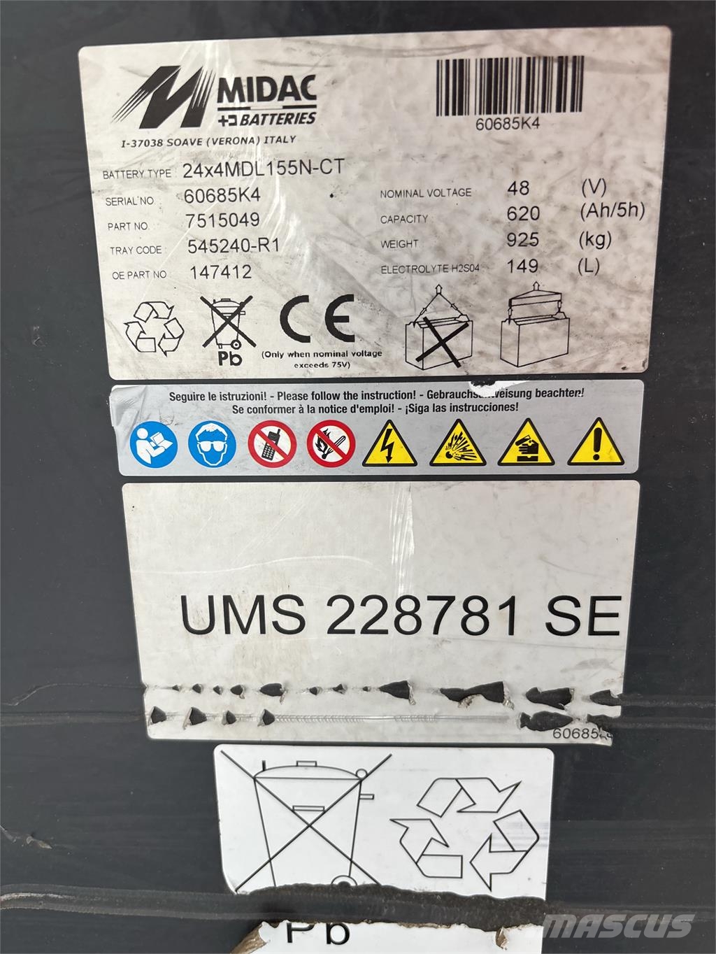 Atlet UMS160 Reach truck