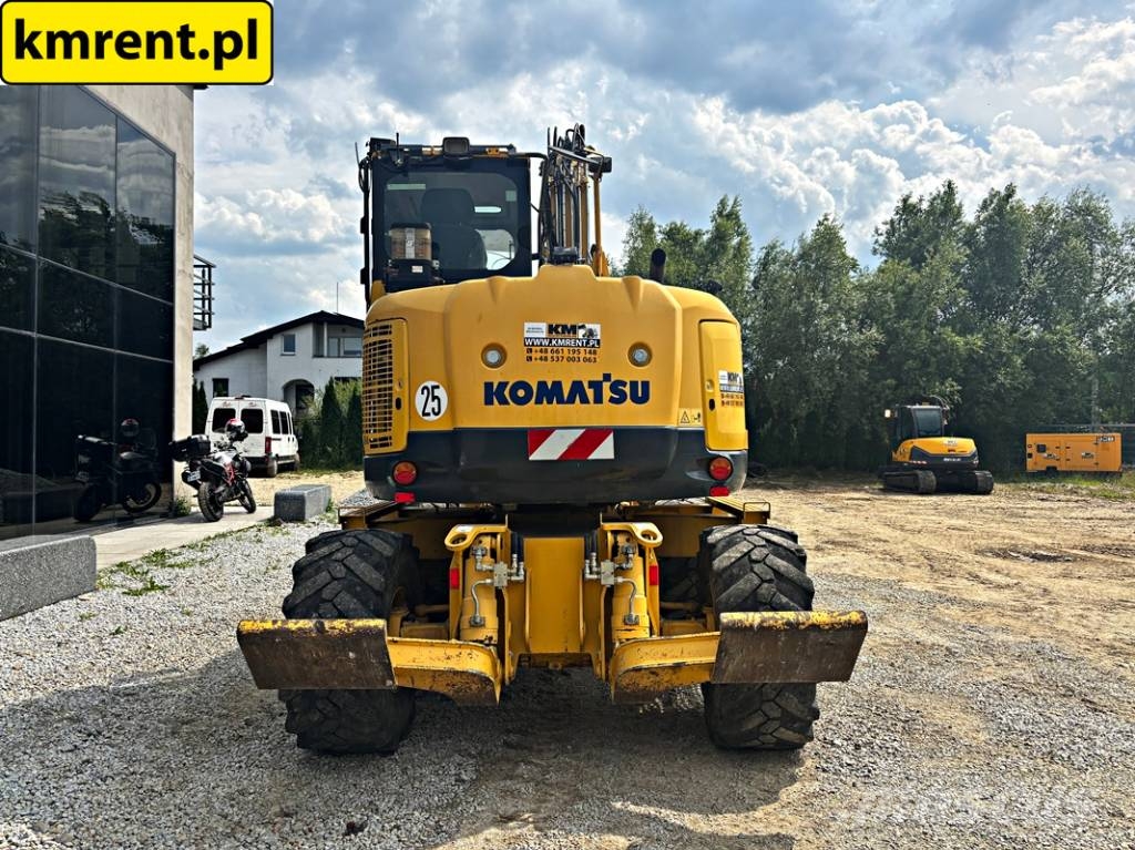Komatsu PW 118 MR-8 KOPARKA KOŁOWA ROTOTILT 2017R | LIEBHE Gumikerekes kotrók