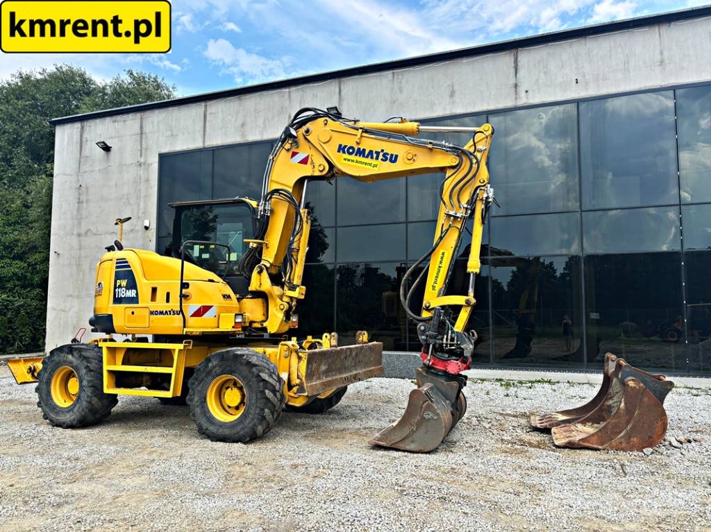 Komatsu PW 118 MR-8 KOPARKA KOŁOWA ROTOTILT 2017R | LIEBHE Gumikerekes kotrók