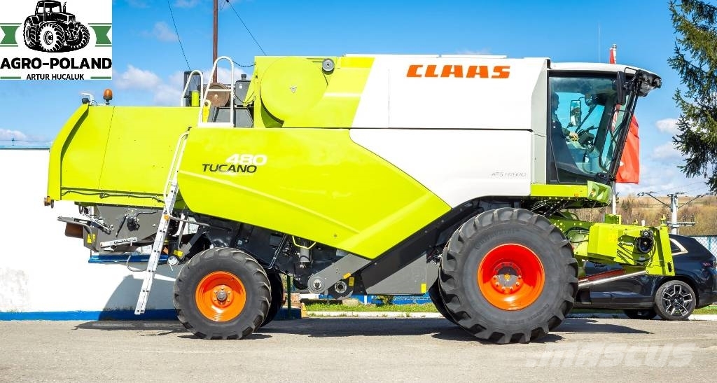 CLAAS Claas TUCANO 480 - 2011 + VARIO 750 - 2236 h Teraviljakombainid