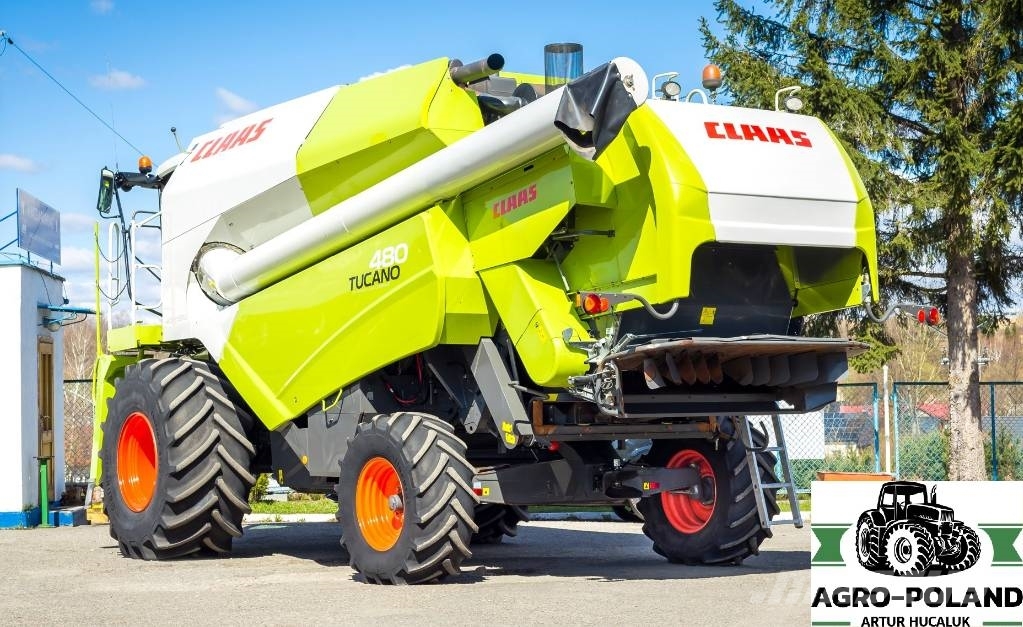 CLAAS Claas TUCANO 480 - 2011 + VARIO 750 - 2236 h Teraviljakombainid