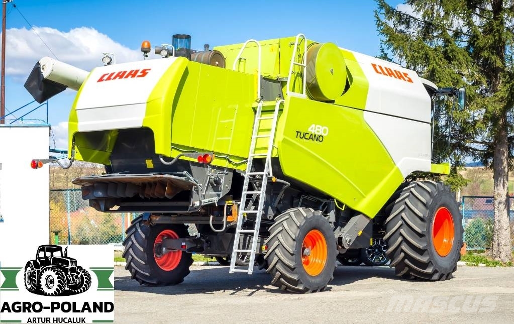 CLAAS Claas TUCANO 480 - 2011 + VARIO 750 - 2236 h Teraviljakombainid