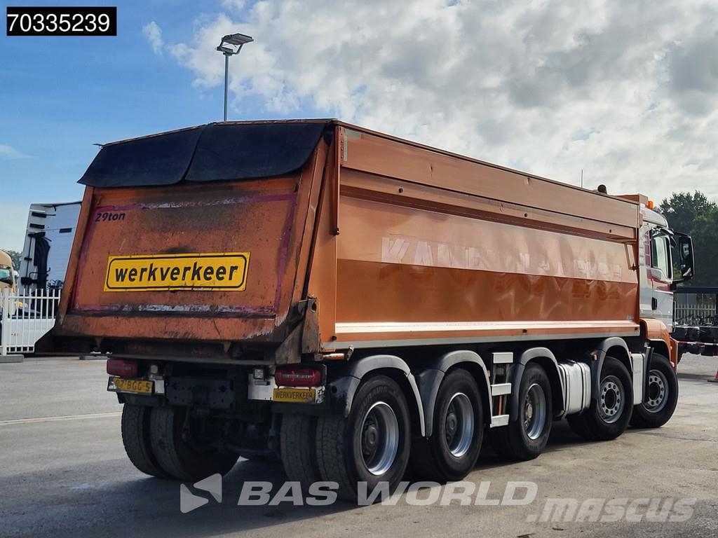MAN TGS 41.440 10X4 NL-truck 10x4 29m3 tipper Big-Axle Savivarčių priekabų vilkikai