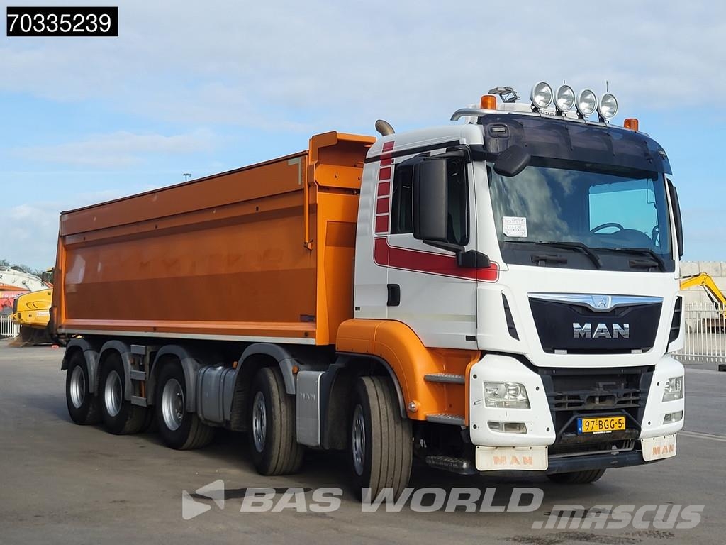 MAN TGS 41.440 10X4 NL-truck 10x4 29m3 tipper Big-Axle Savivarčių priekabų vilkikai