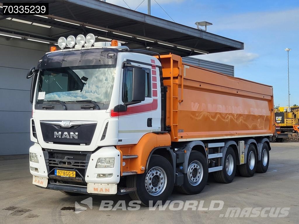 MAN TGS 41.440 10X4 NL-truck 10x4 29m3 tipper Big-Axle Savivarčių priekabų vilkikai