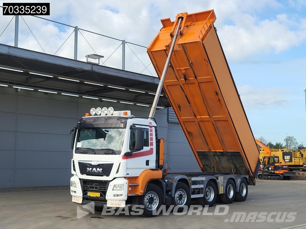 MAN TGS 41.440 10X4 NL-truck 10x4 29m3 tipper Big-Axle Savivarčių priekabų vilkikai