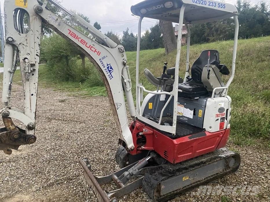 Takeuchi TB 215 R Mini bageri < 7t
