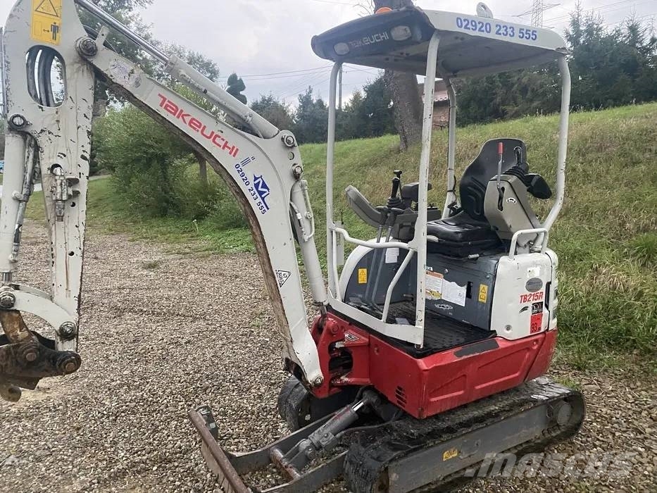 Takeuchi TB 215 R Mini bageri < 7t