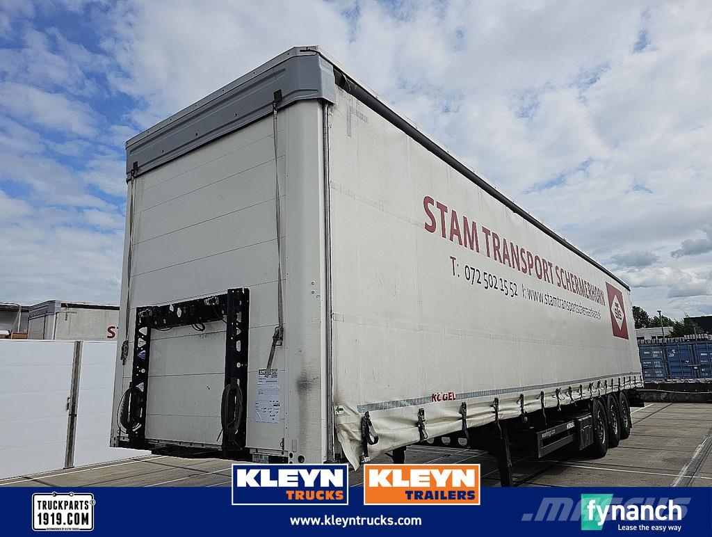 Kögel SN 24 HARD WOOD FLOOR نصف مقطورات بباب جانبي