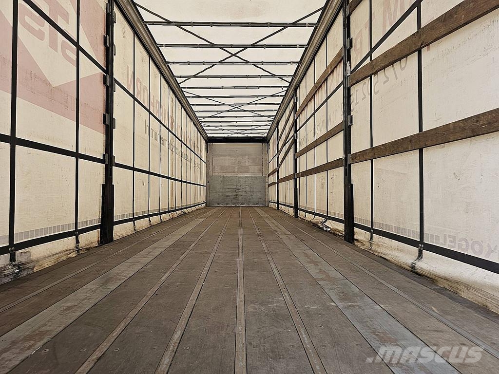 Kögel SN 24 HARD WOOD FLOOR نصف مقطورات بباب جانبي