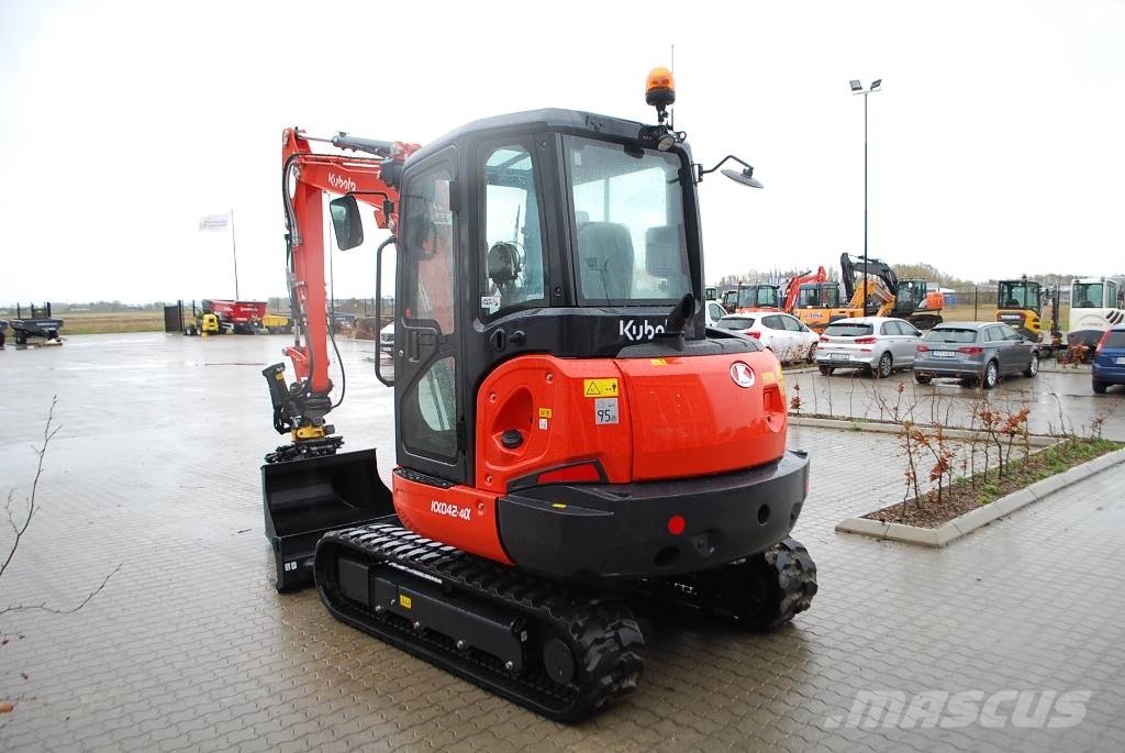 Kubota KX 042-4 Minigrävare, 4,2 ton Mini bageri < 7t