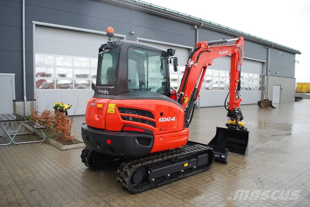 Kubota KX 042-4 Minigrävare, 4,2 ton Mini bageri < 7t