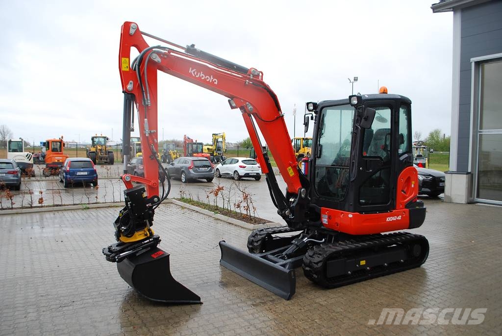 Kubota KX 042-4 Minigrävare, 4,2 ton Mini bageri < 7t