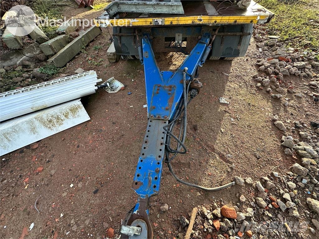 Ackermann Kf-F 27-12.2Z Semi remorque plateau ridelle