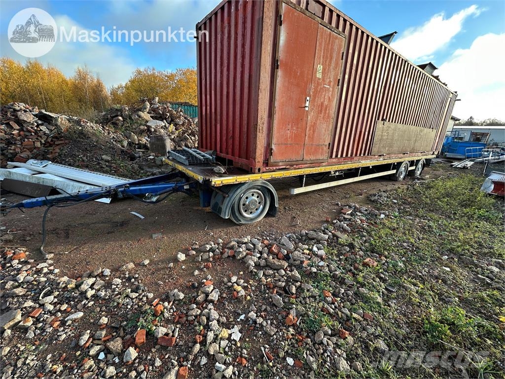 Ackermann Kf-F 27-12.2Z Semi remorque plateau ridelle