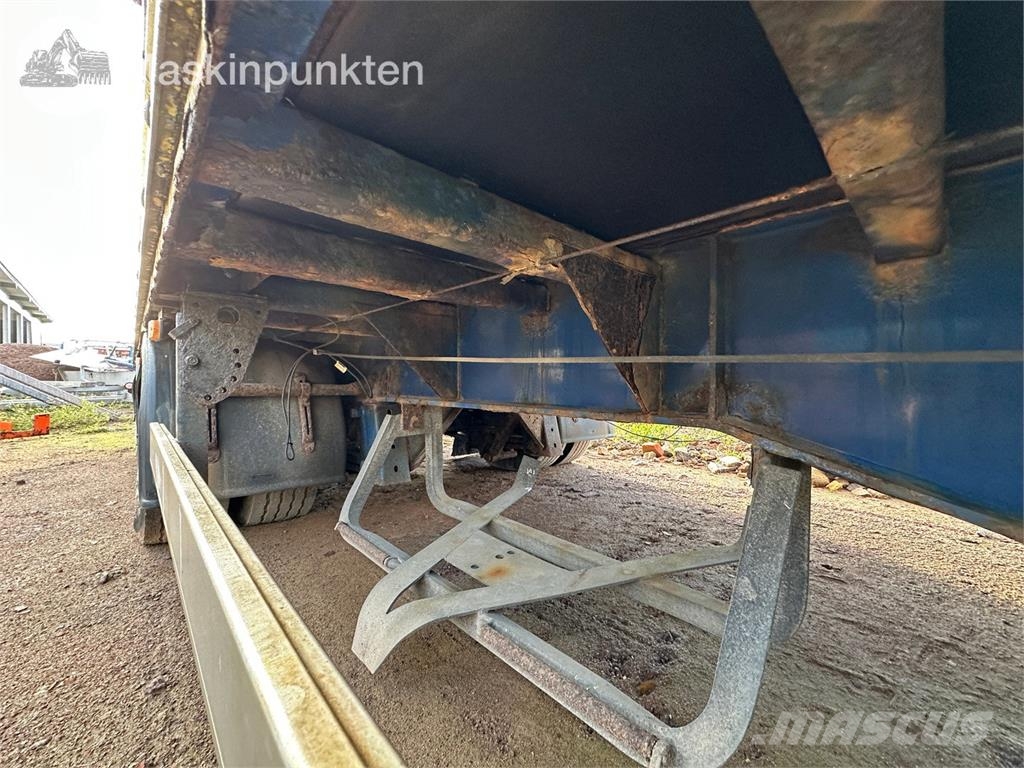 Ackermann Kf-F 27-12.2Z Semi remorque plateau ridelle