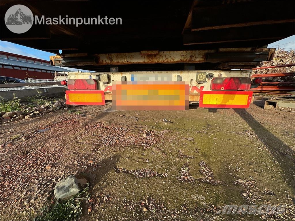 Ackermann Kf-F 27-12.2Z Semi remorque plateau ridelle
