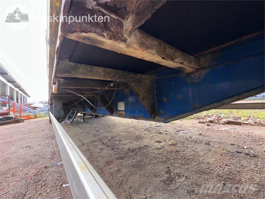 Ackermann Kf-F 27-12.2Z Semi remorque plateau ridelle