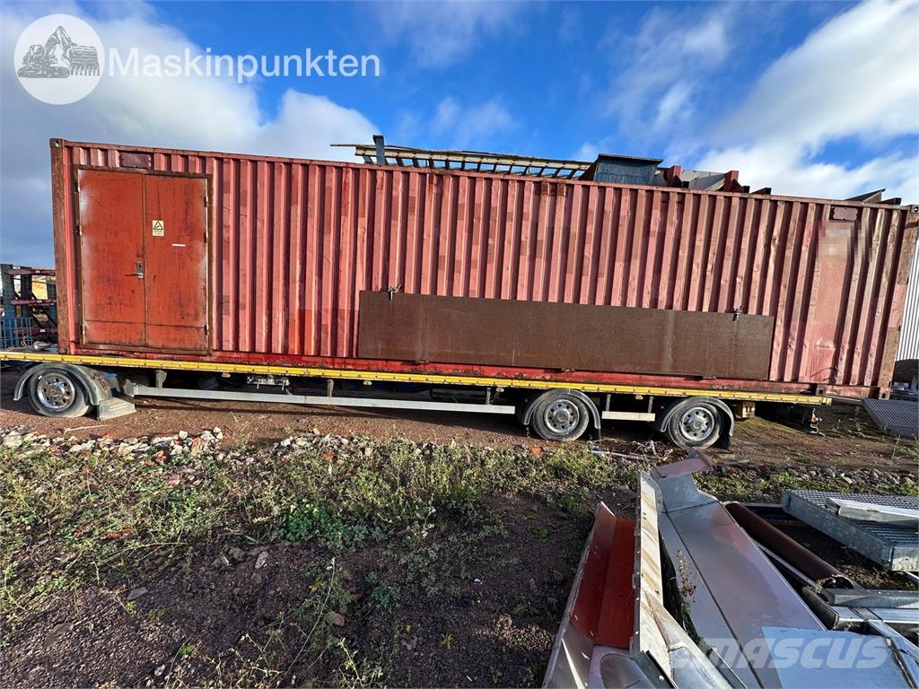 Ackermann Kf-F 27-12.2Z Semi remorque plateau ridelle