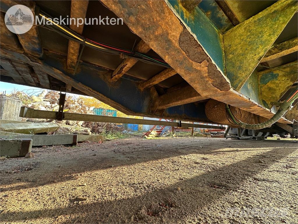 Ackermann Kf-F 27-12.2Z Semi remorque plateau ridelle